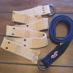 2 nylon mens belts